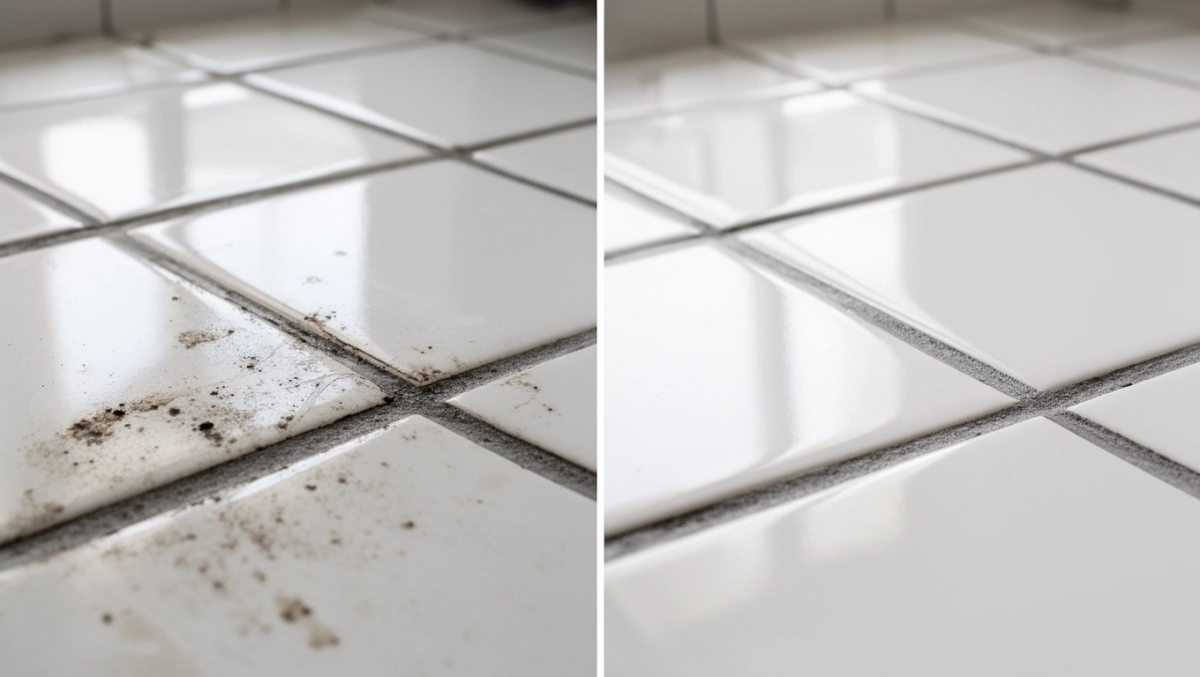 czym wyczyścić fugi w płytkach