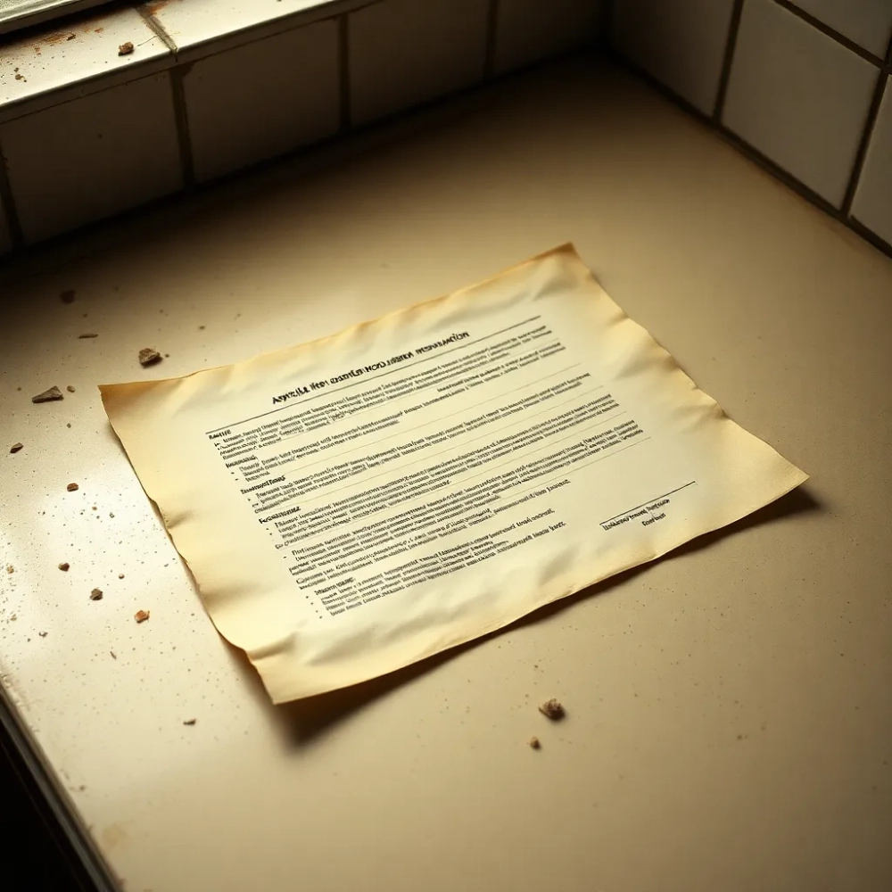 Podanie o remont mieszkania socjalnego