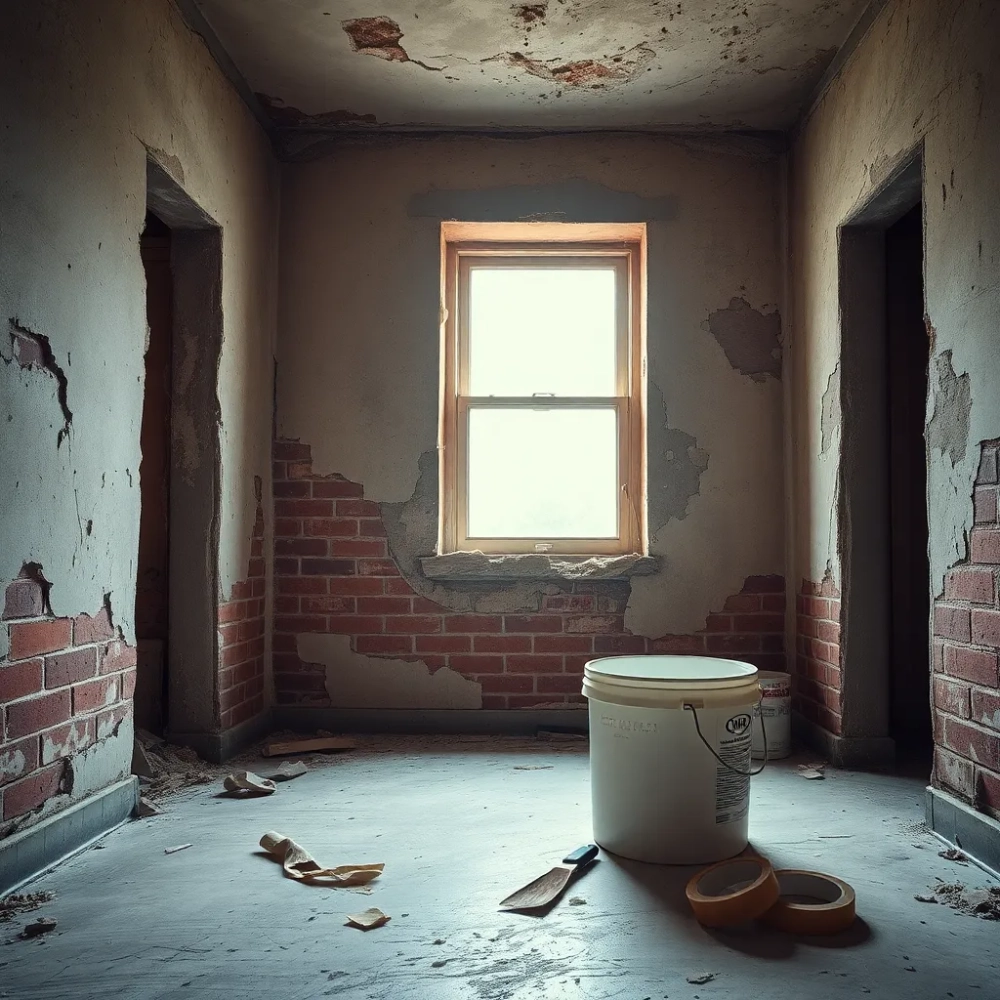 Remont mieszkania socjalnego