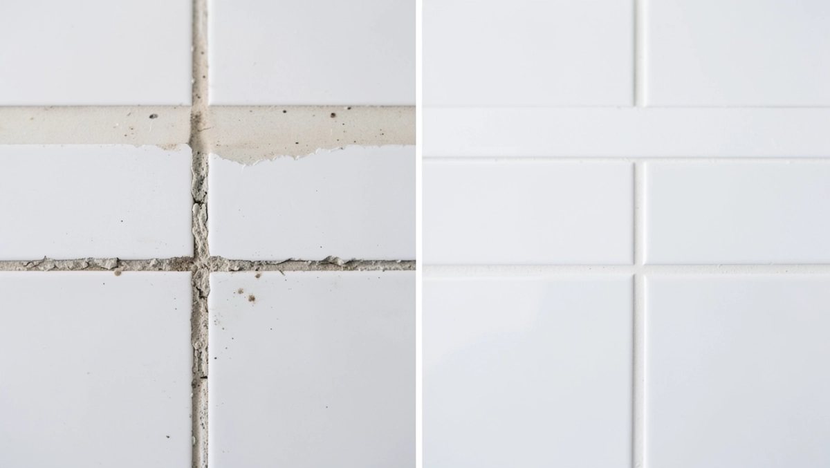 renowacja fug w łazience