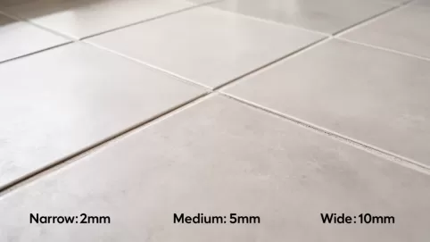 Jaka szerokość fugi do płytek 60x60