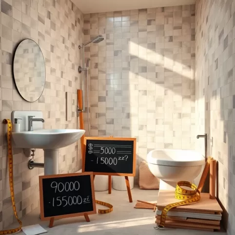 Kompleksowy remont łazienki cena