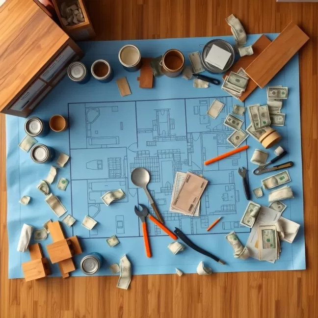 Koszt remontu mieszkania 50m2