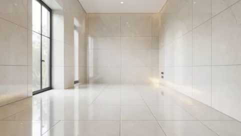 montaż płytek bez fug