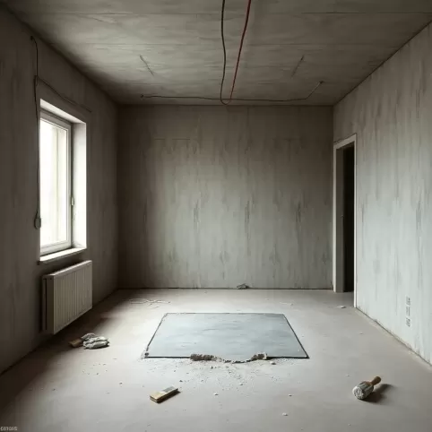 Niedokończony remont mieszkania