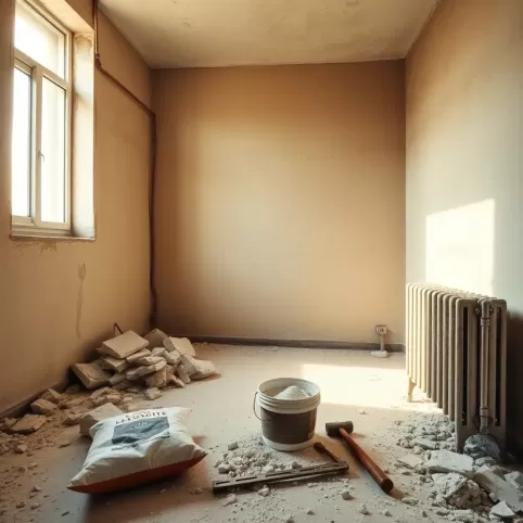 Remont starego mieszkania w bloku