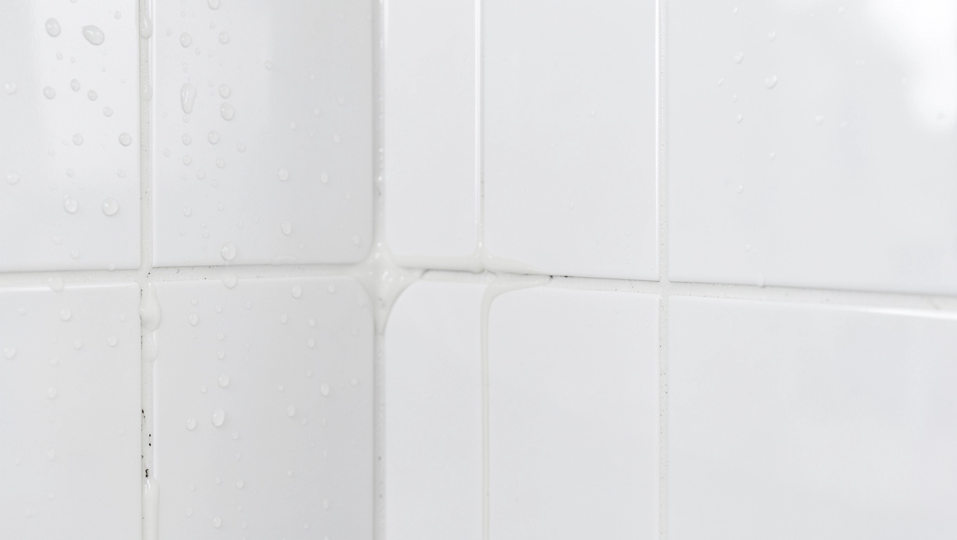 silikon zamiast fugi pod prysznicem